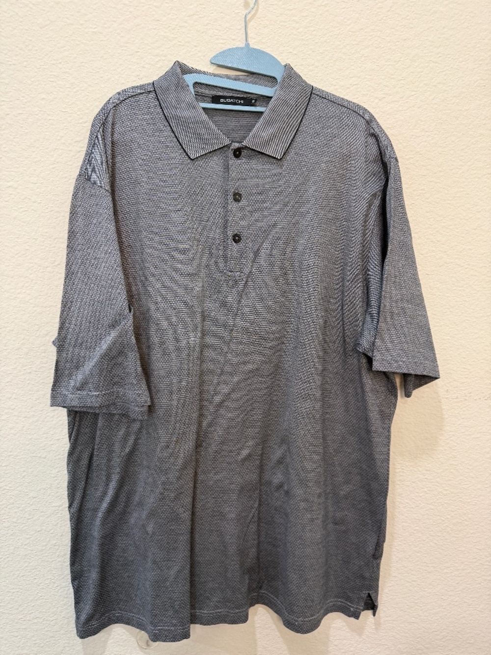 Men’s Bugatchi polo shirt